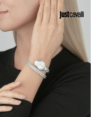 JUST CAVALLI Snake Ladies Watch